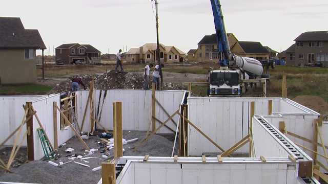 ICF installation, Layton, UT